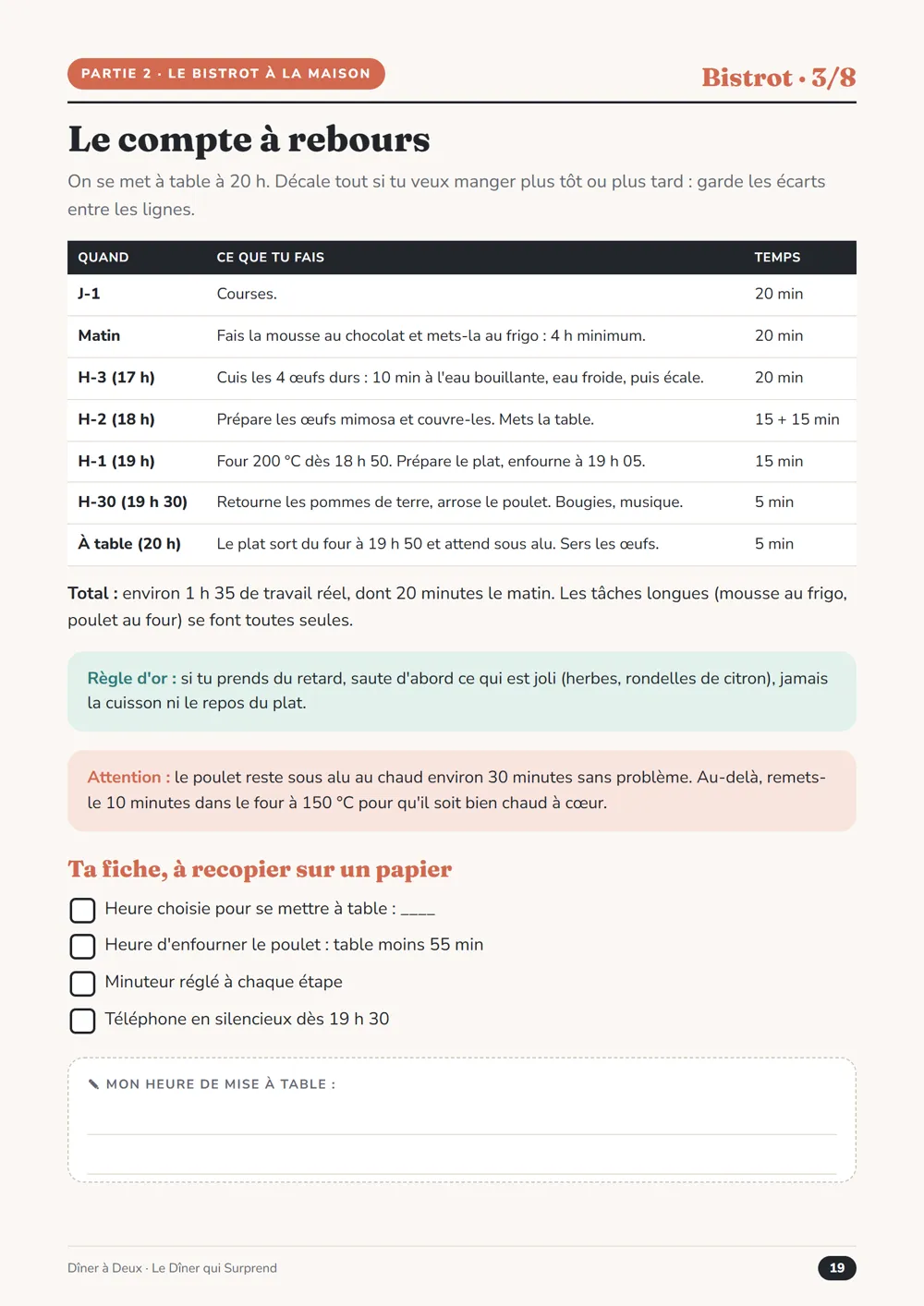 Page « Le compte à rebours »